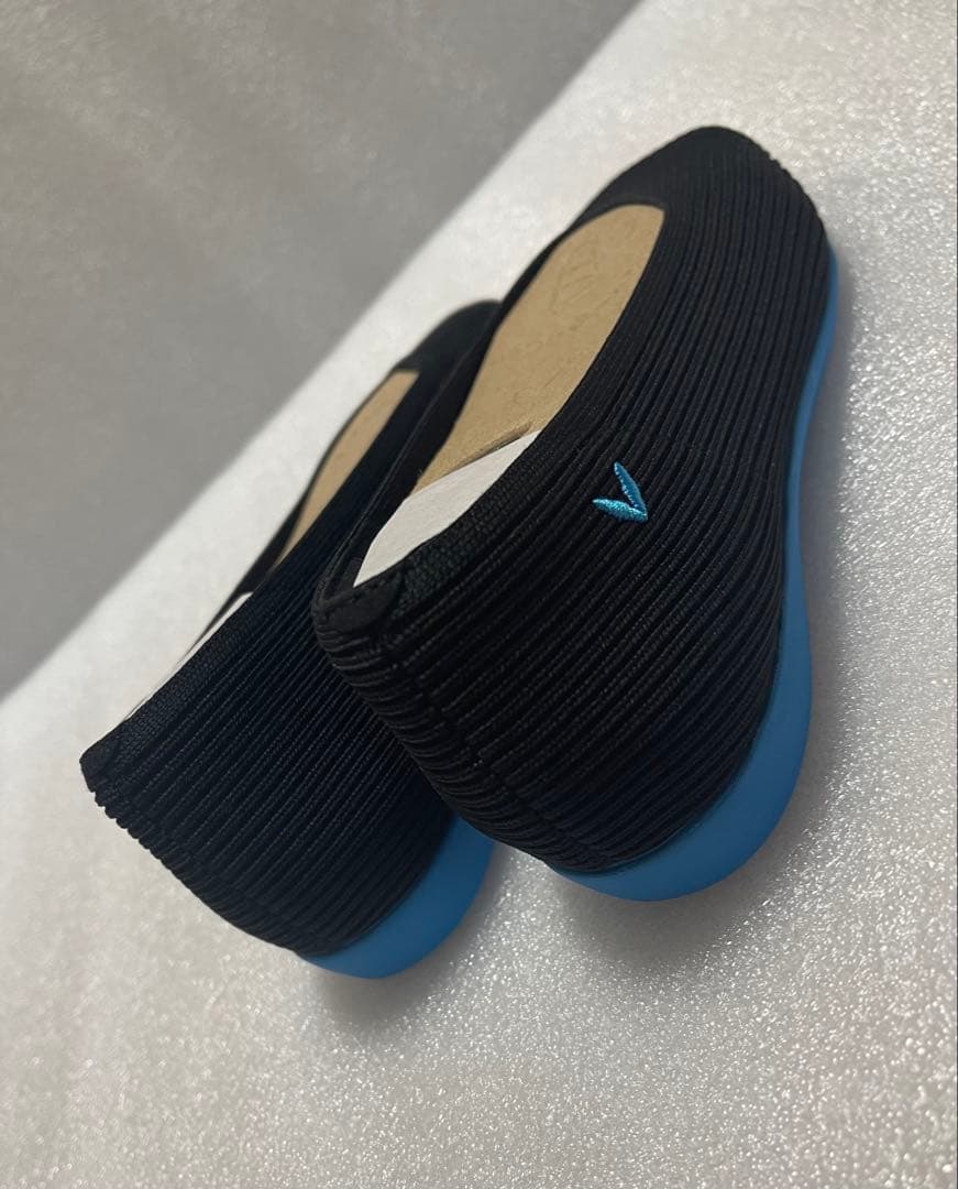 VIVAIA ビバイア スクエアトゥ 超軽量 厚底 フラットシューズ