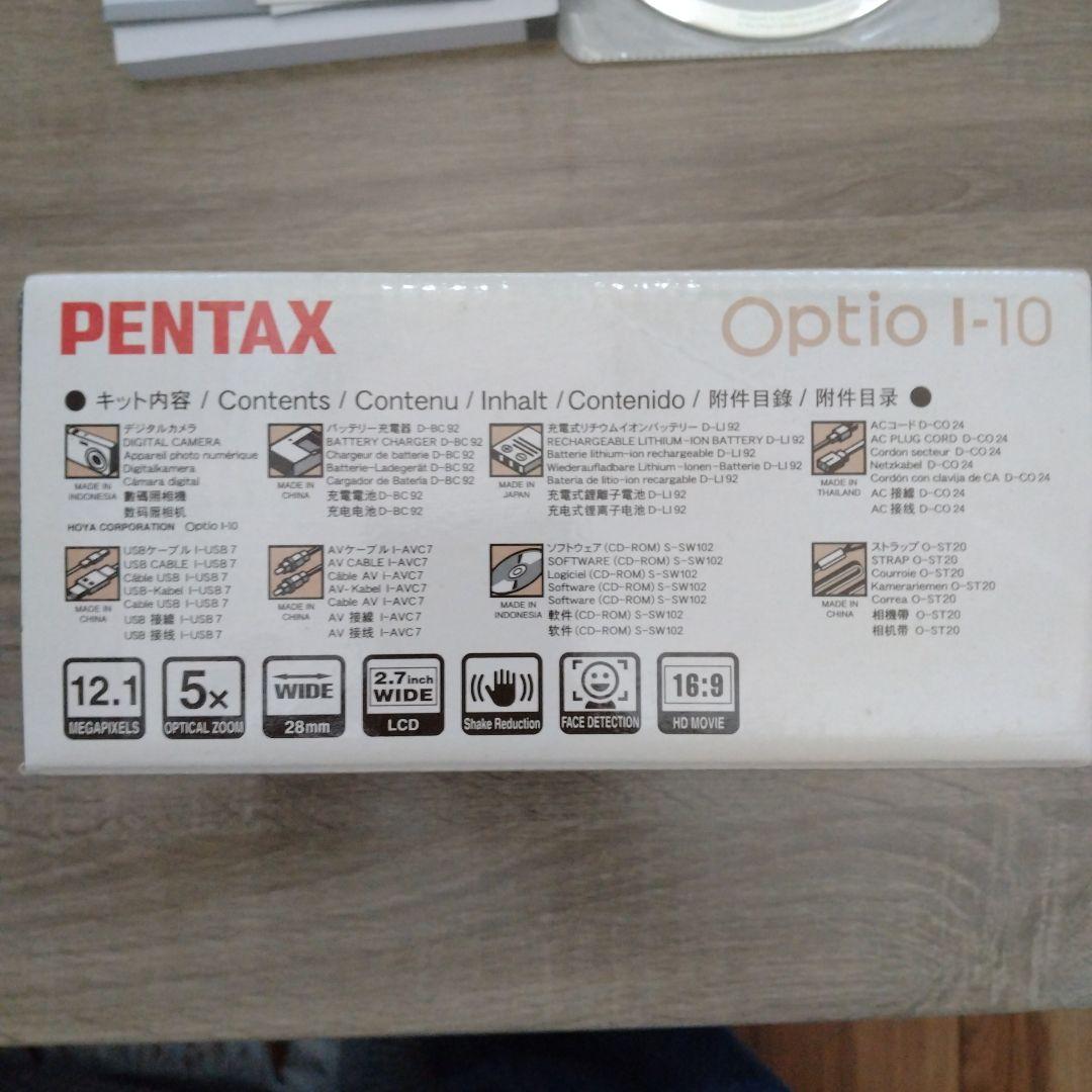 PENTAX I-10 デジタルカメラ ホワイト