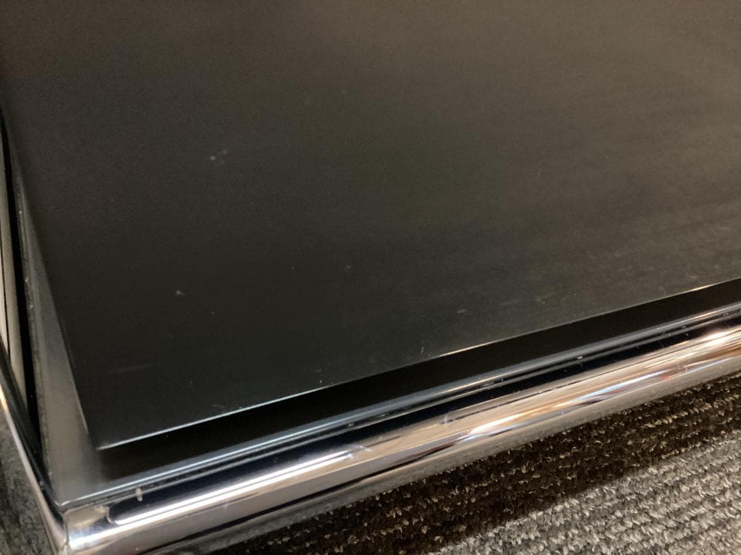 鍵付き　USMハラー　ロールボーイ　２段　デスクワゴン　アントラサイト　C