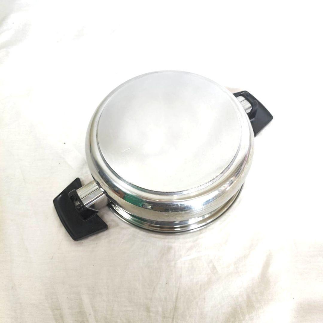 IH対応　ロイヤルクイーン 2QT　蓋付き　おまけ付き 管理67@