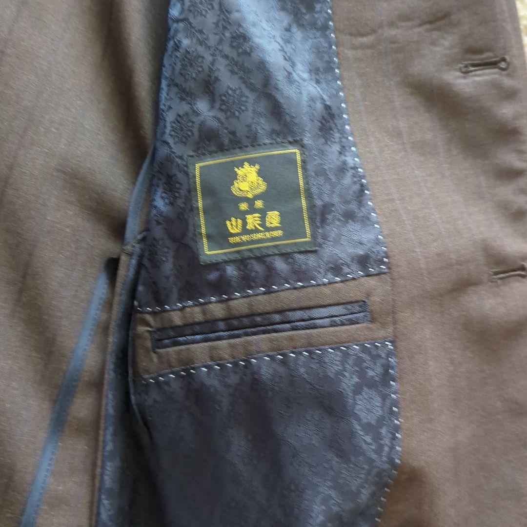 ハーデス　【山形屋】未使用スリーピーススーツ　生地:ドーメル