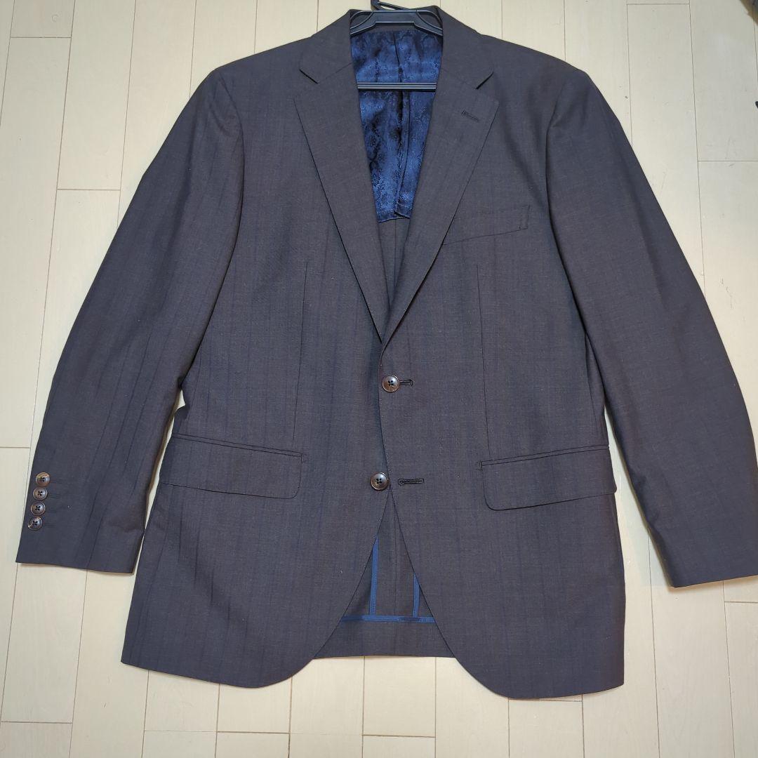 ハーデス　【山形屋】未使用スリーピーススーツ　生地:ドーメル