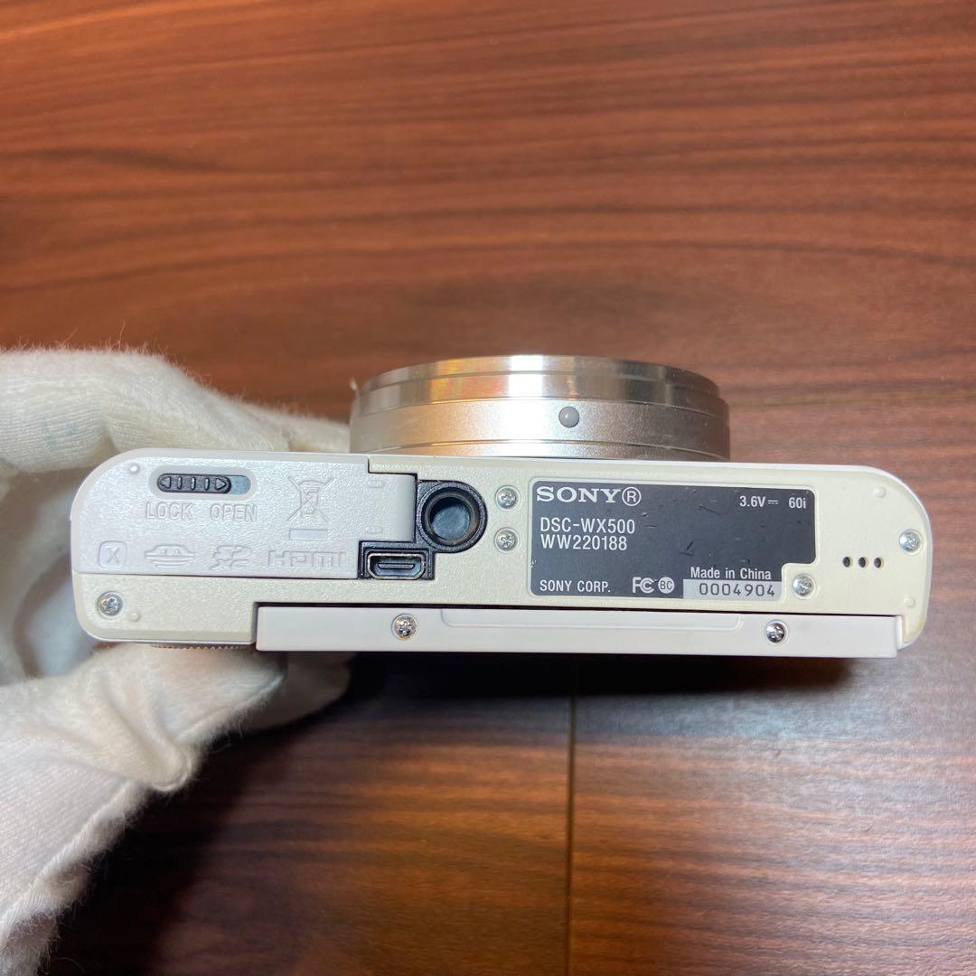 SONY サイバーショット DSC-WX500 デジカメ ほぼ新品 3779