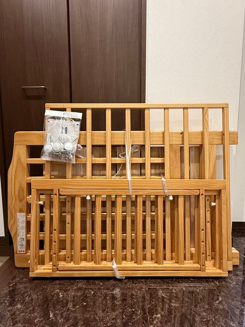 【美品】KATOJI ハイシート ミニベッド ベビーベッド