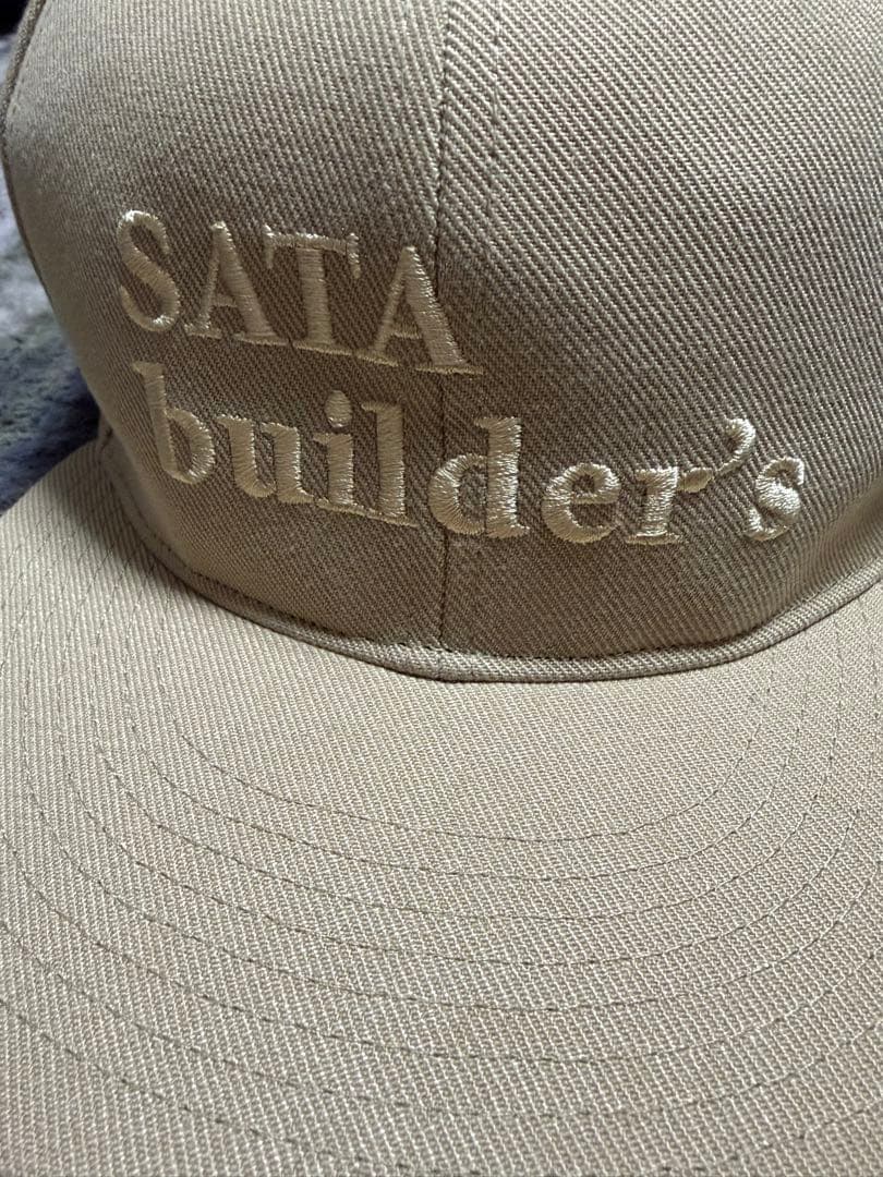 SATA builder's ベージュキャップ Majestic 佐田ビルダーズ