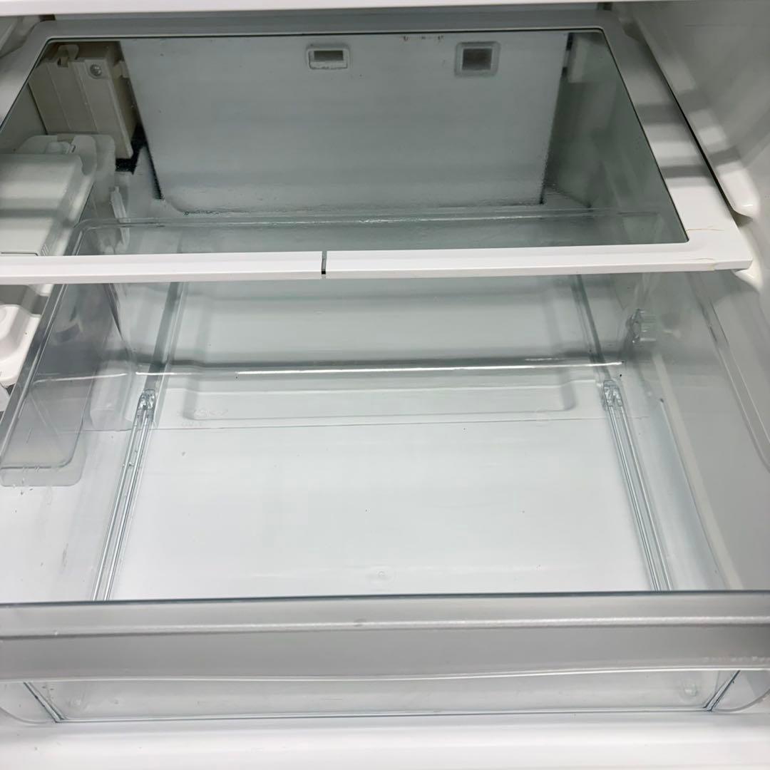 717 東芝大型冷蔵庫　400L強　小型　家庭用　ガラスパネル　左開き　家庭用