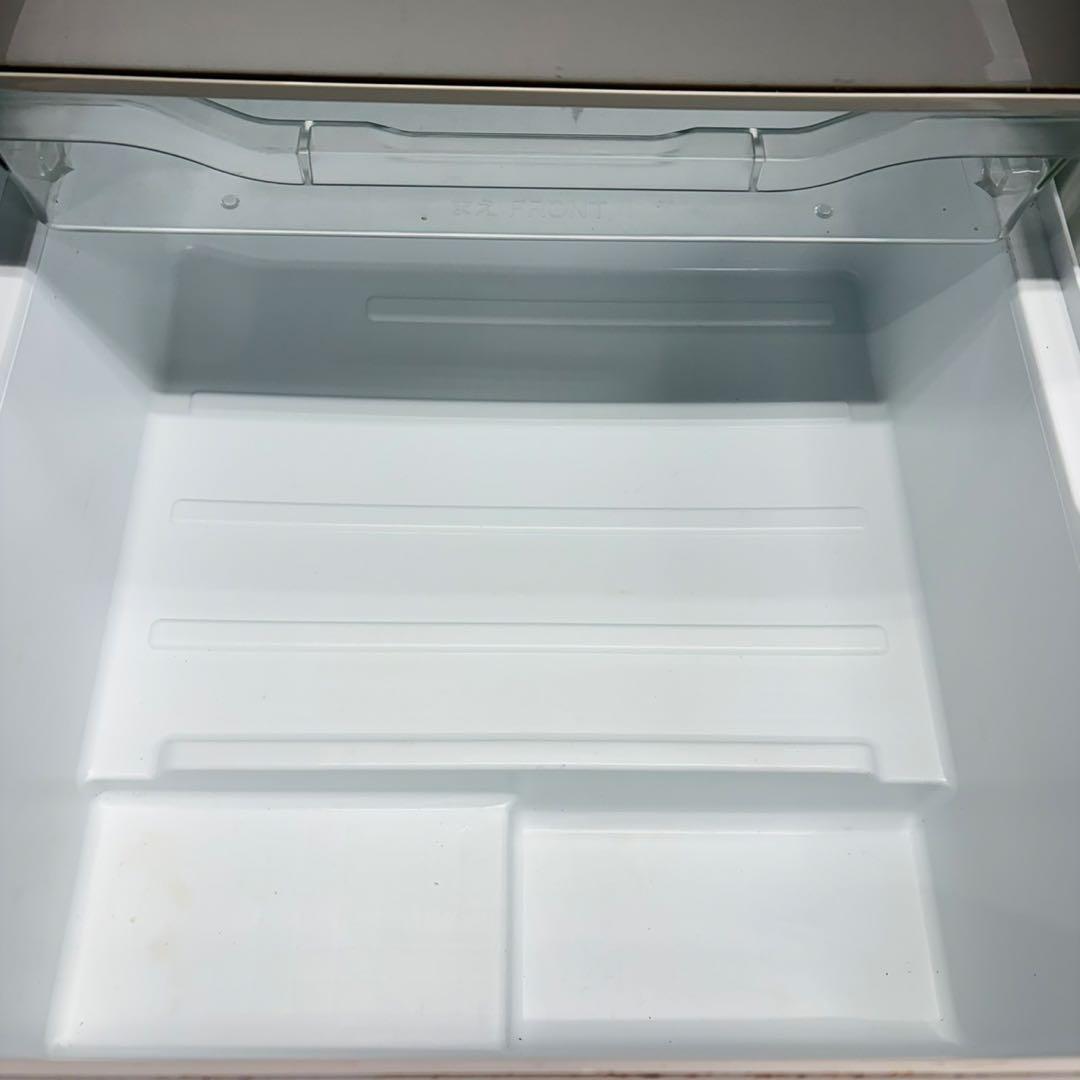 717 東芝大型冷蔵庫　400L強　小型　家庭用　ガラスパネル　左開き　家庭用