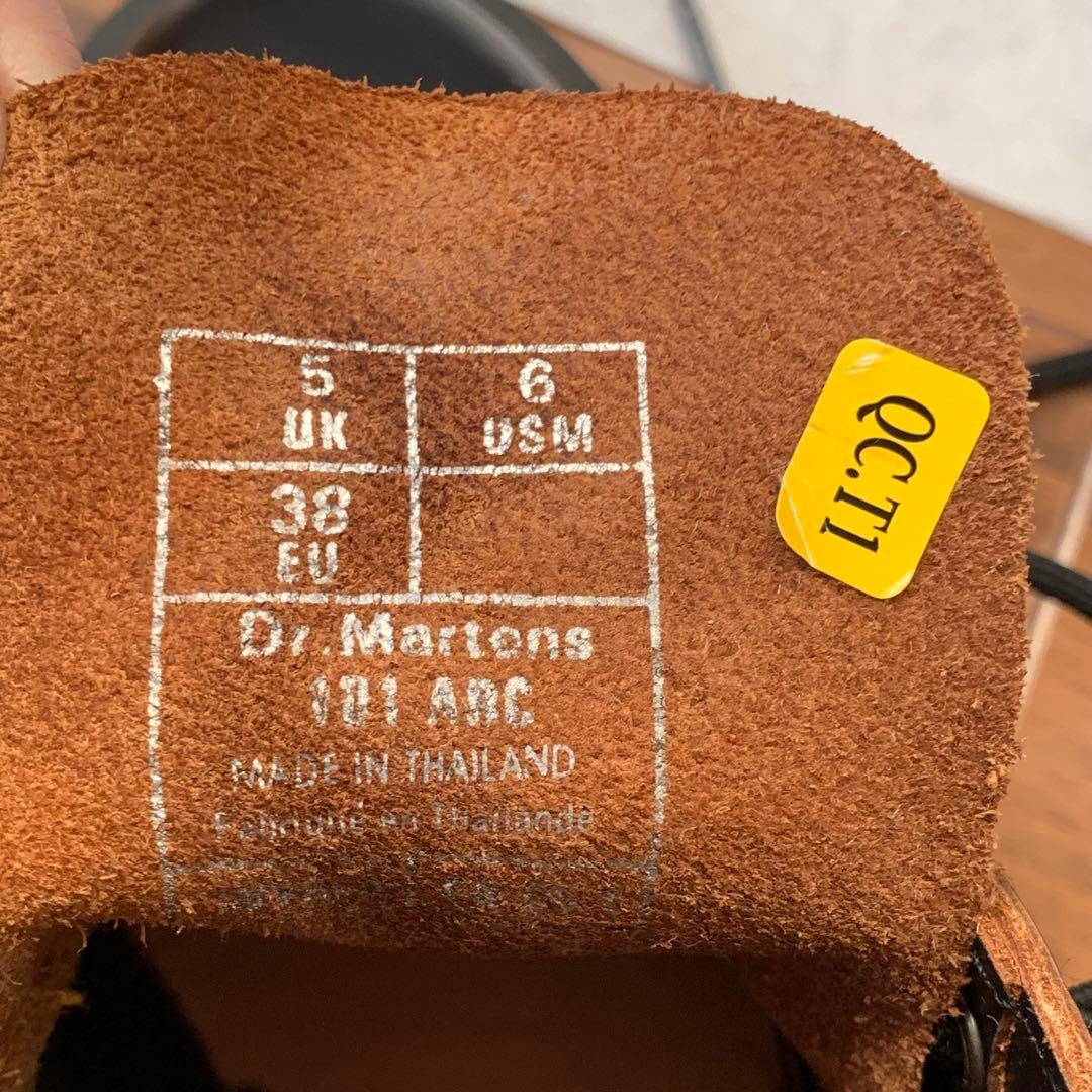 ドクターマーチン 101ARC 6ホール UK5 レザーブーツ