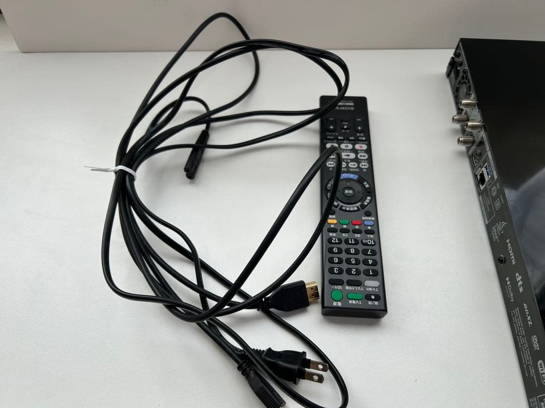 ⑥SONY BDZ-ZW2800 21年製ブルーレイレコーダー