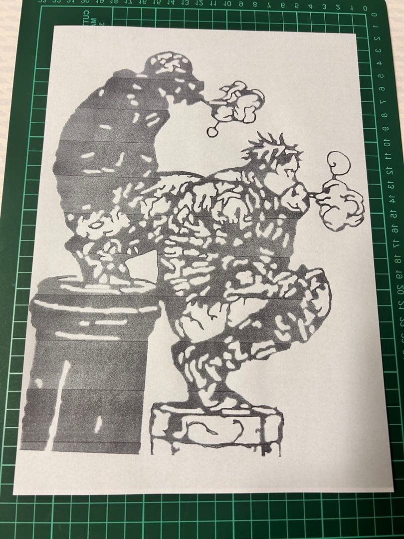 切り絵　4枚