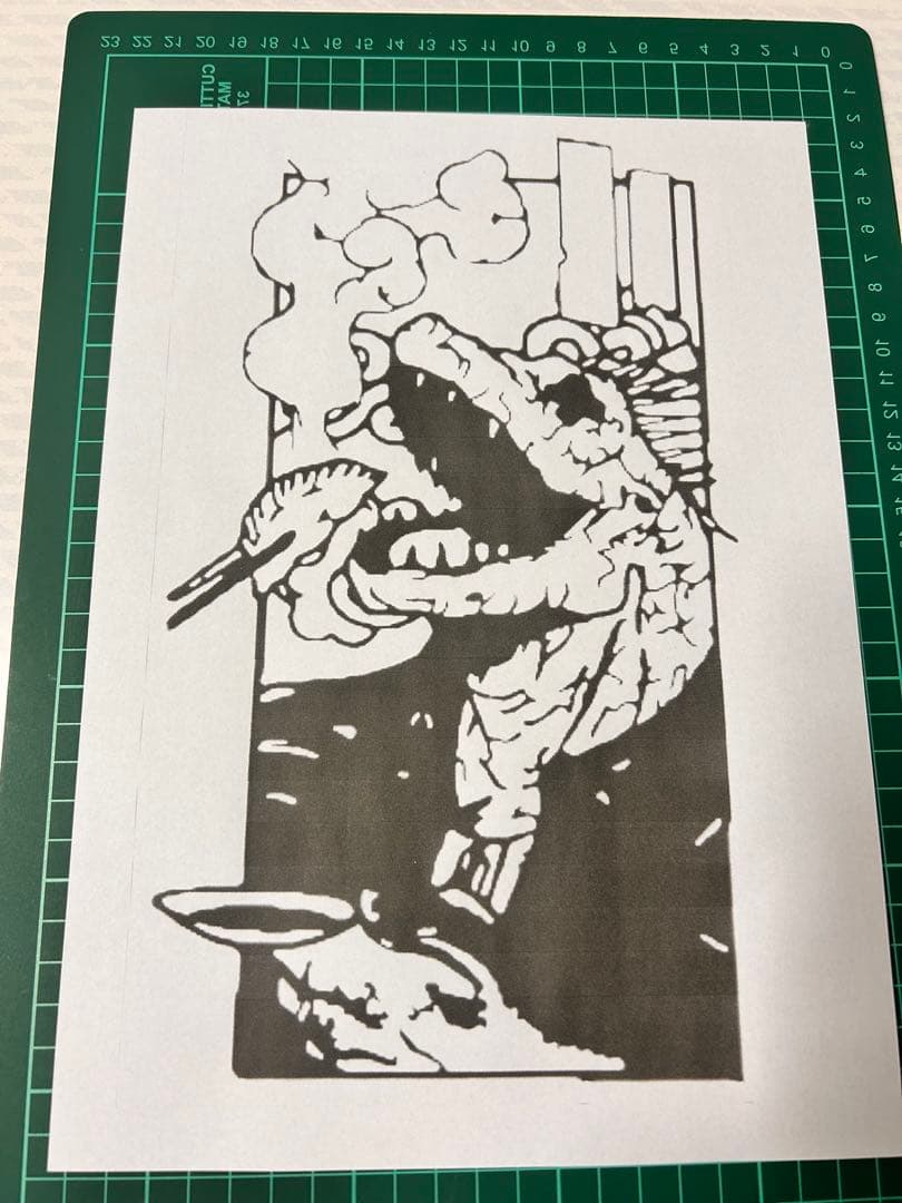 切り絵　4枚
