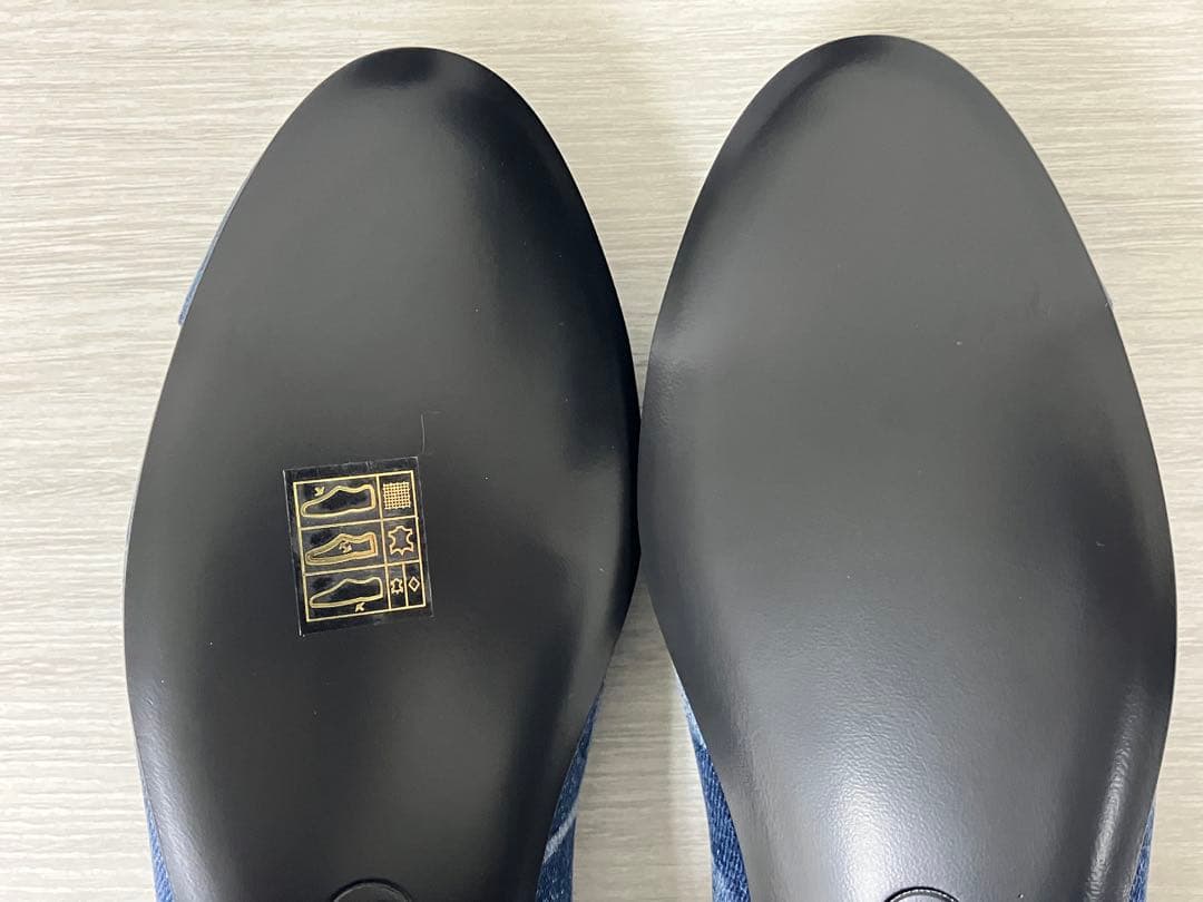 CHANEL シャネル デニム バレリーナ シューズ バレエシューズ 37C