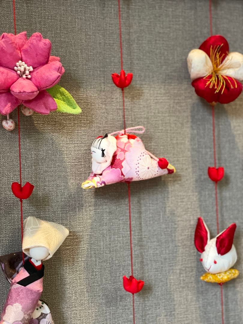 つるし雛　No.138 壁掛けタイプ　ひな祭り　桃の節句　初節句飾り