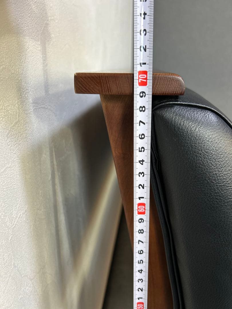 ソファー　カウチソファー黒 合成皮革ソファ125cm直接引き取りダイニングソファ