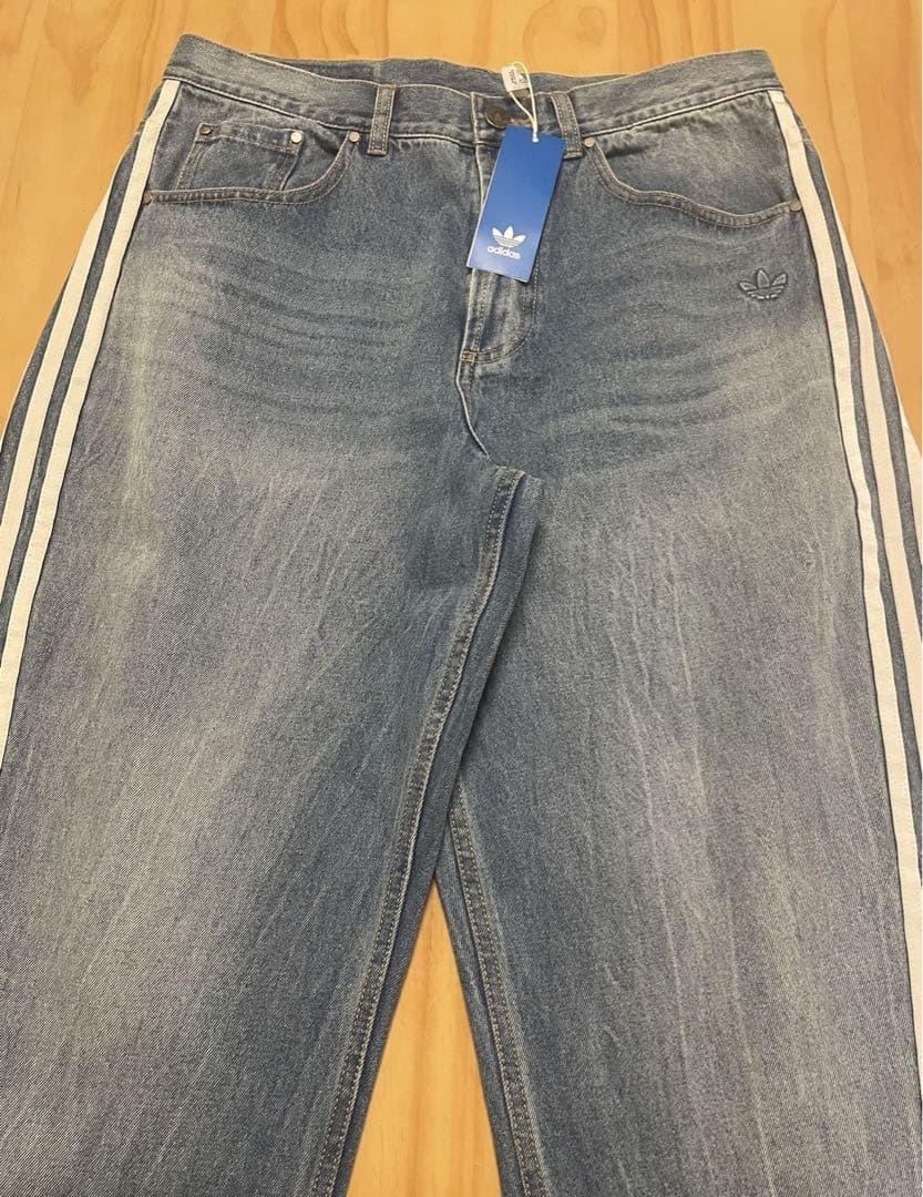 29新品】Adileniumシーズン3 ルーズフィット デニムパンツ インディゴ