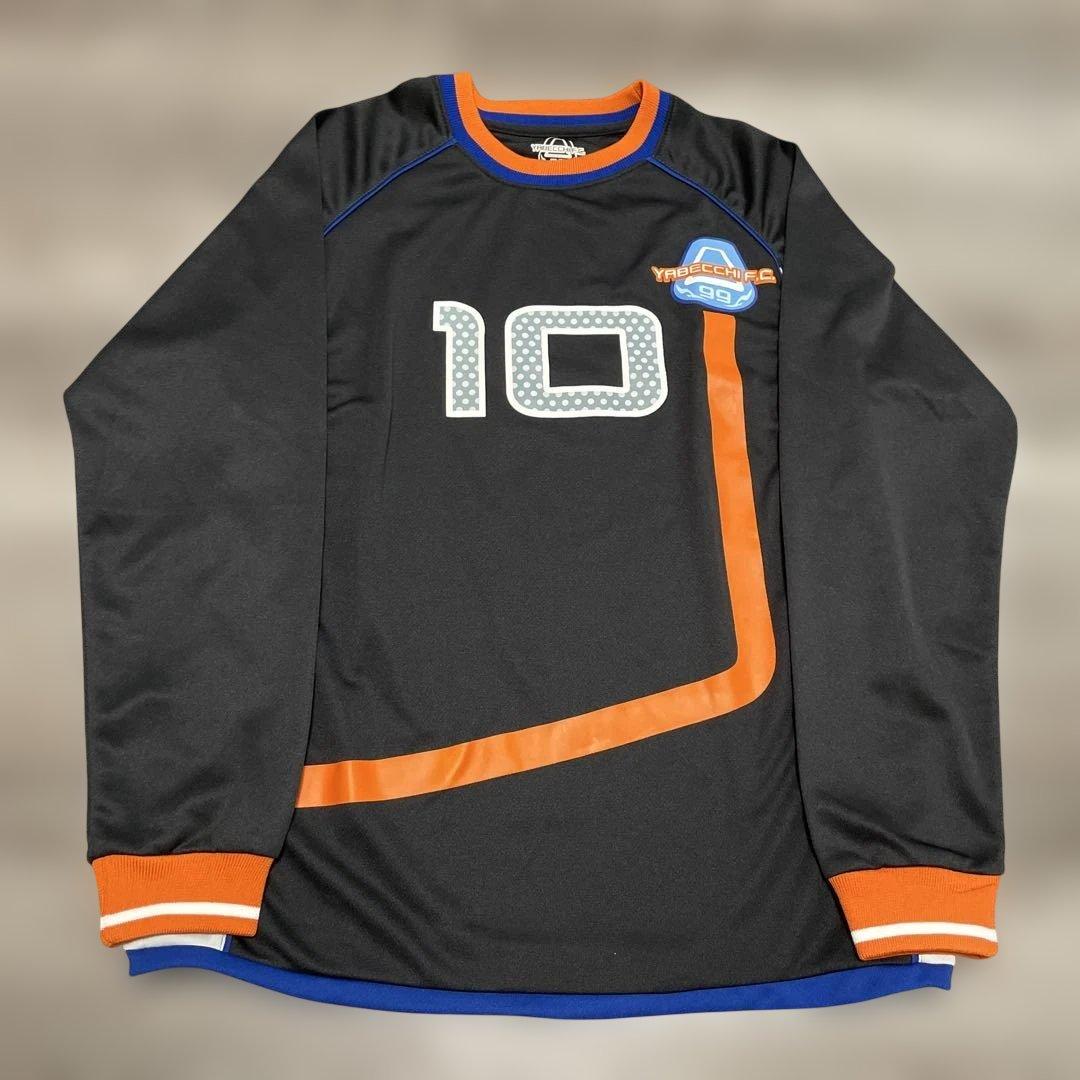 希少品 極美品 やべっちFC 10 長袖 Practice Shirt S