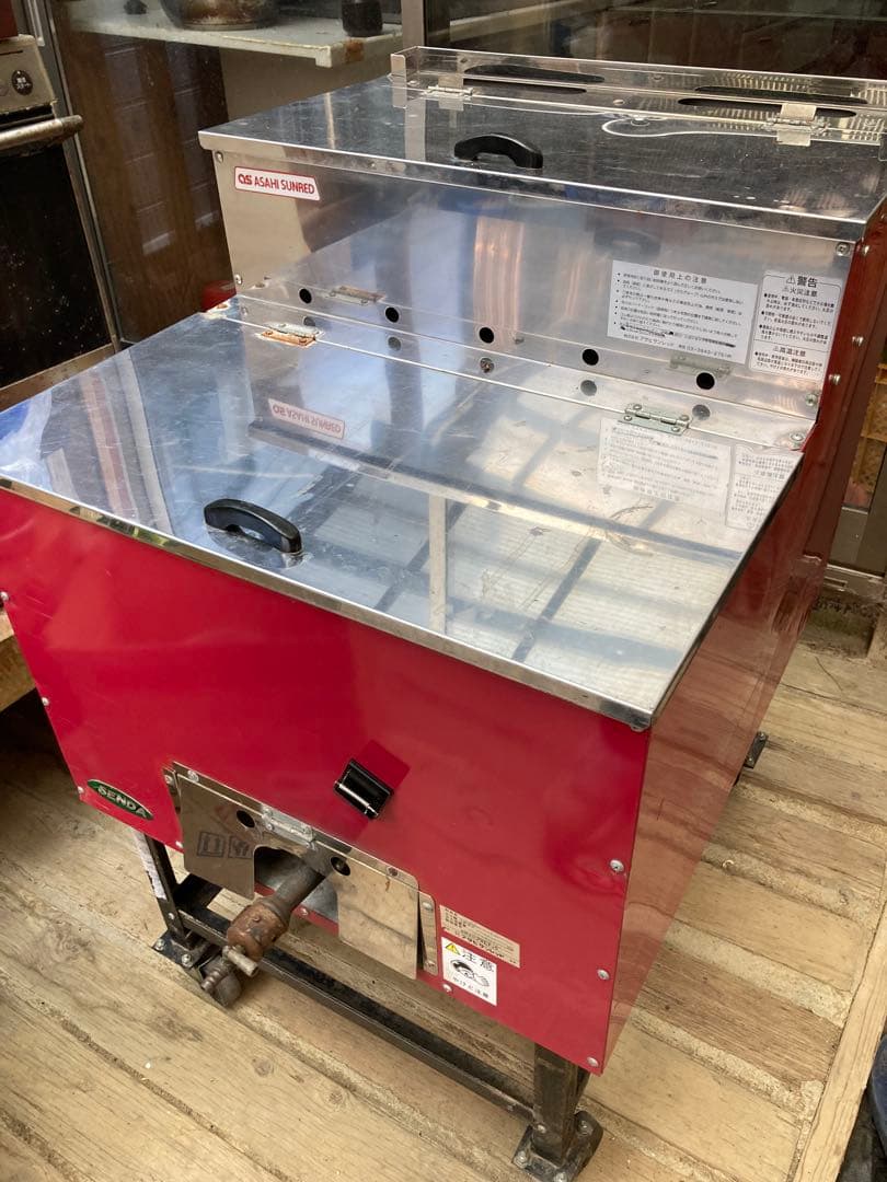 アサヒサンレツト　焼き芋焼き機　業務用