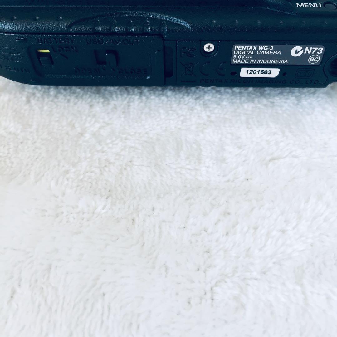 美品 WG-III WG-3 防水 防塵 耐衝撃 現場 タフカメラ