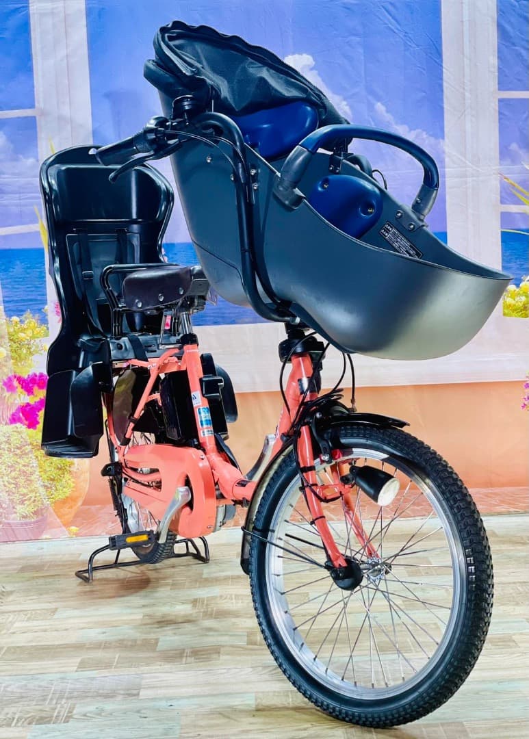 高年式ギュットクルーム2019年モデル⭐️パナソニック子供乗せ電動自転Y2406