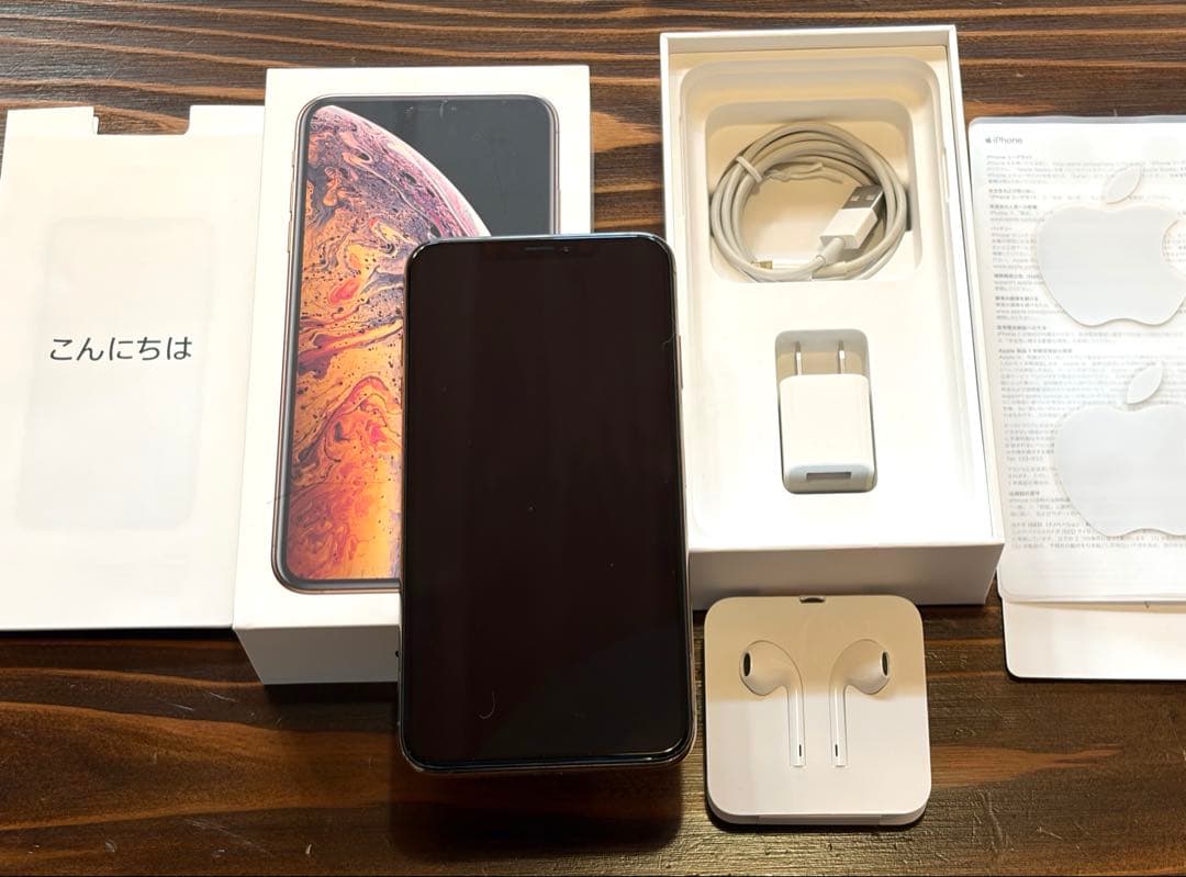 Apple iPhone XSmax 256GBゴールド（SIMフリー）
