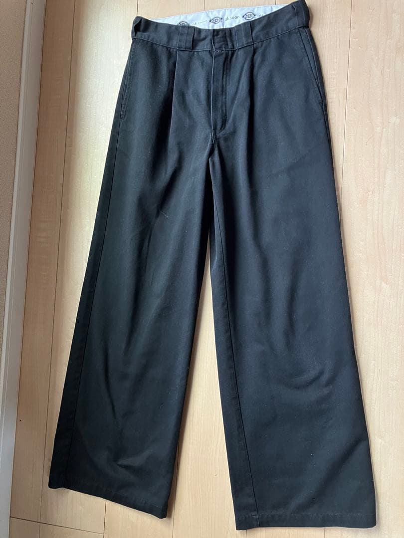 初期 ok.soon × dickies ワイドチノ オクスン ベージュ M