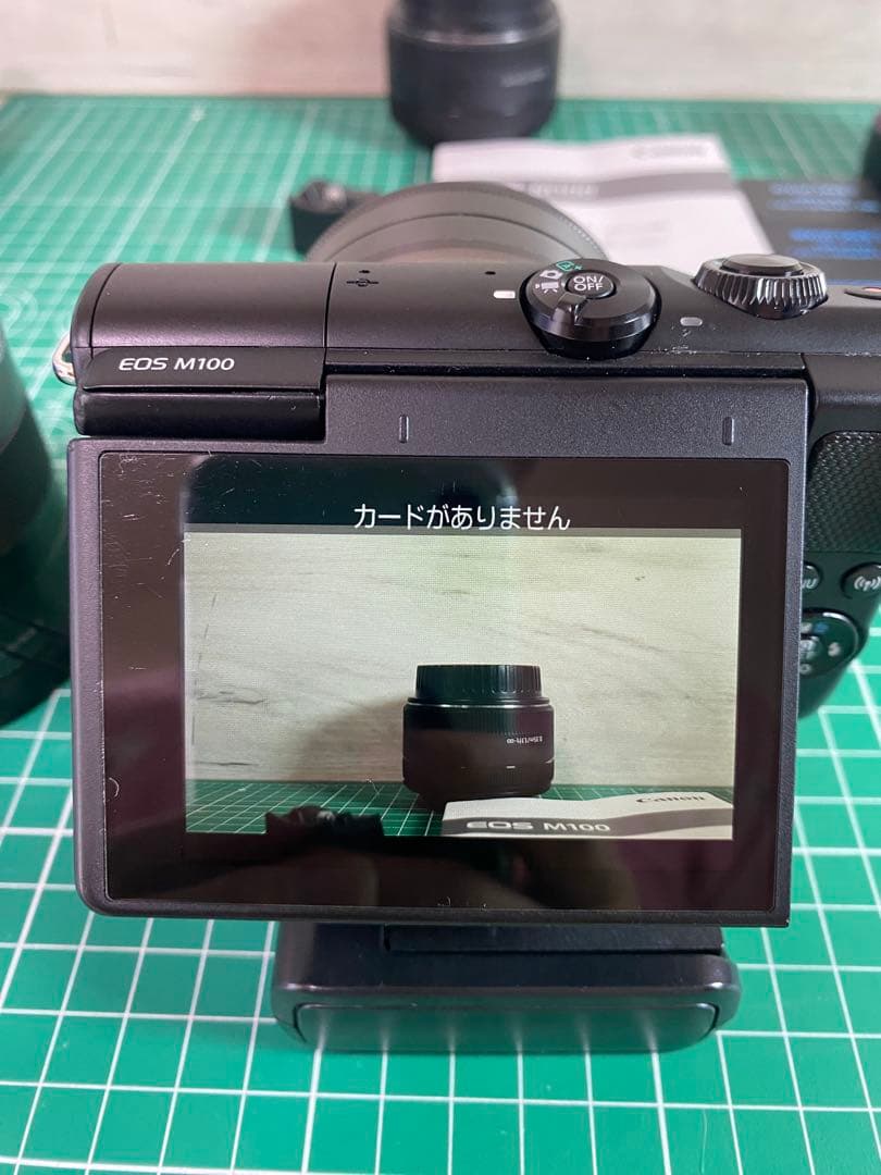 【美品】Canon EOS M100 ブラック レンズ複数本セット 動作確認済