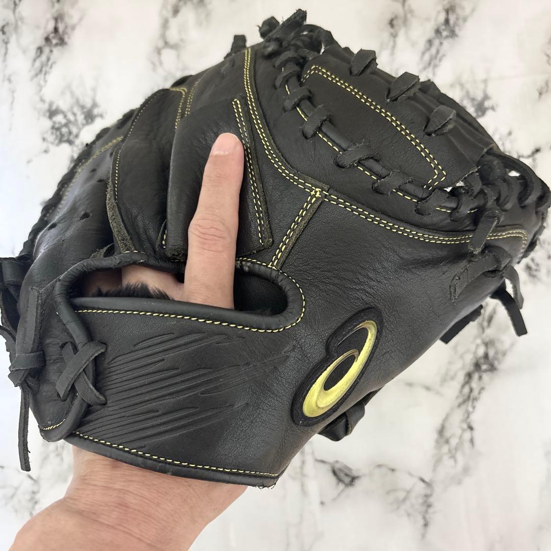 アシックス　軟式用　グローブ　キャッチャーミット