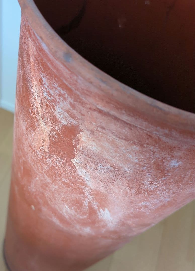 レトロ 生地収納昭和反物シャビー筒状古物モダアンティーク傘立ビンテージクラシック