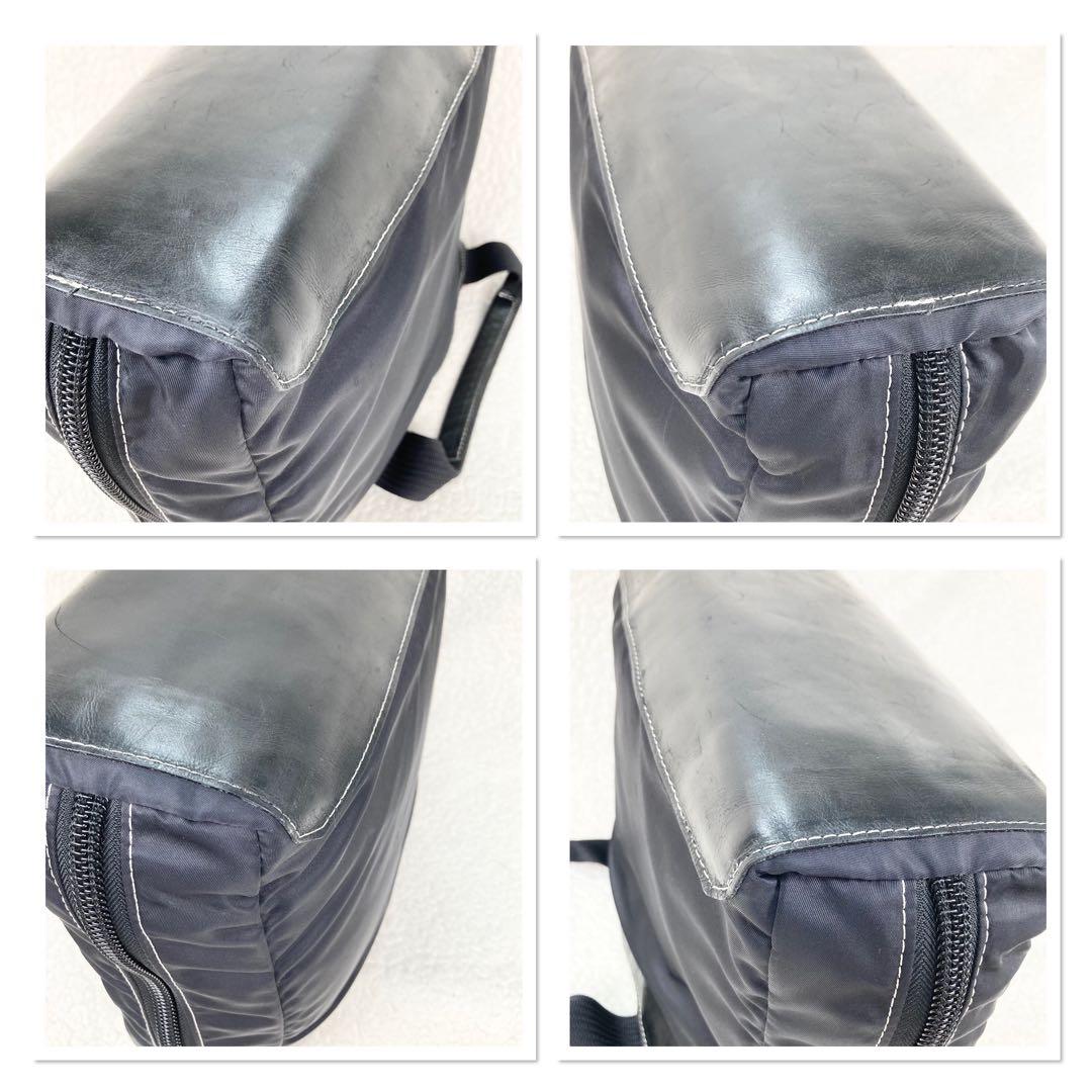 【美品】JIB ２WAY ビジネスバッグ ナイロンレザー 黒 A4 PC