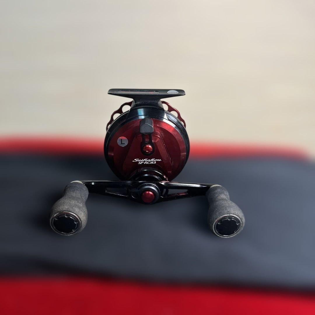 シマノ　セイハコウSPRC83 左ハンドル(チヌ用筏リール)