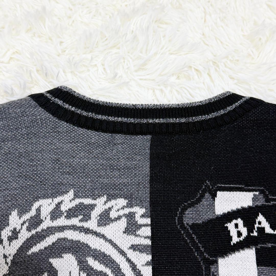 BARNI VARNO バーニヴァーノ ニット セーター 総柄 L