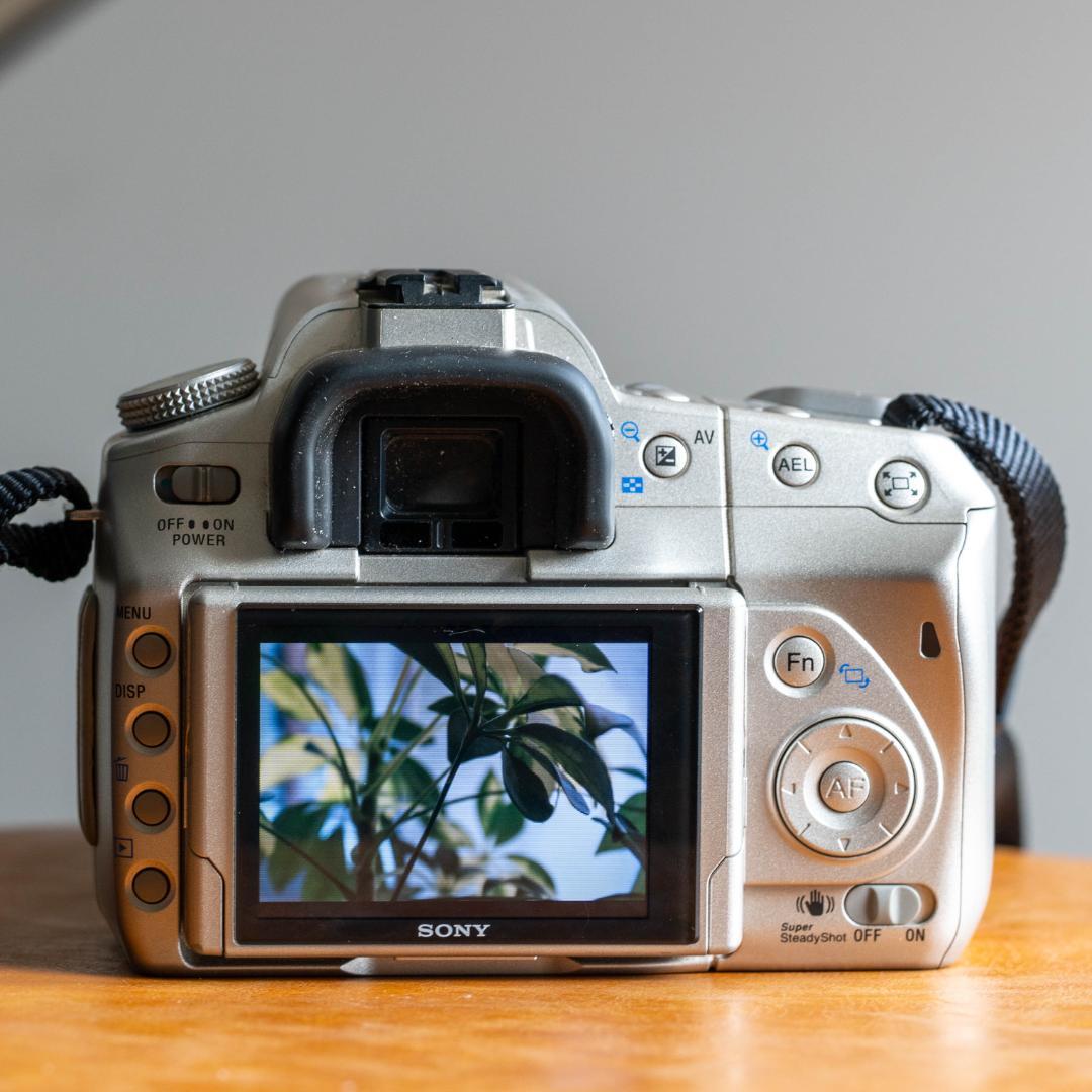 スマホ転送OK！SONY α300 一眼レフ レンズキット