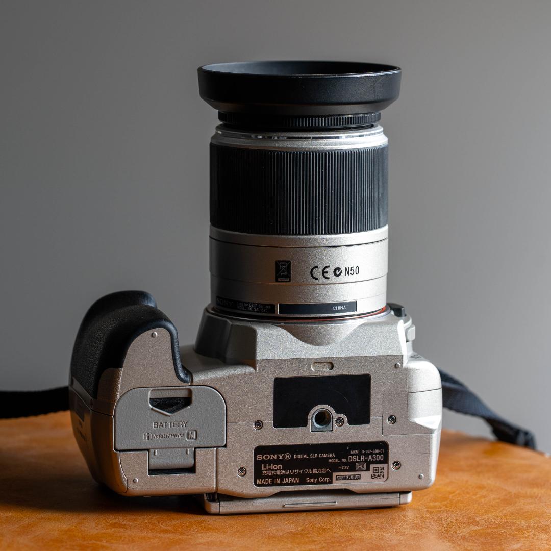 スマホ転送OK！SONY α300 一眼レフ レンズキット