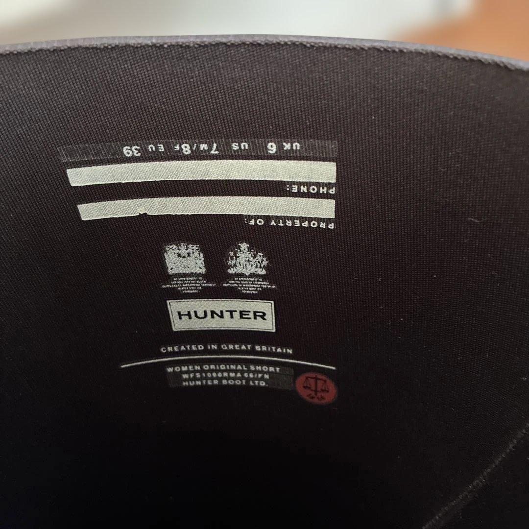HUNTER/レインブーツ/ショート＆HANTER靴下set