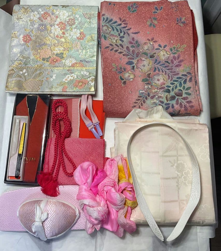 c【20%OFF！】振袖・辻が花 正絹　フルセット