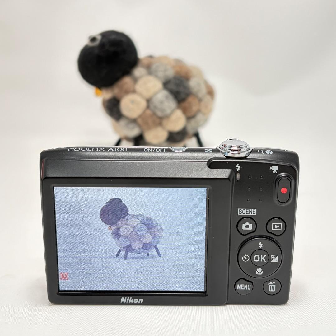 極上美品✨Nikon COOLPIX A100 レッド 動作確認済 未使用級✨