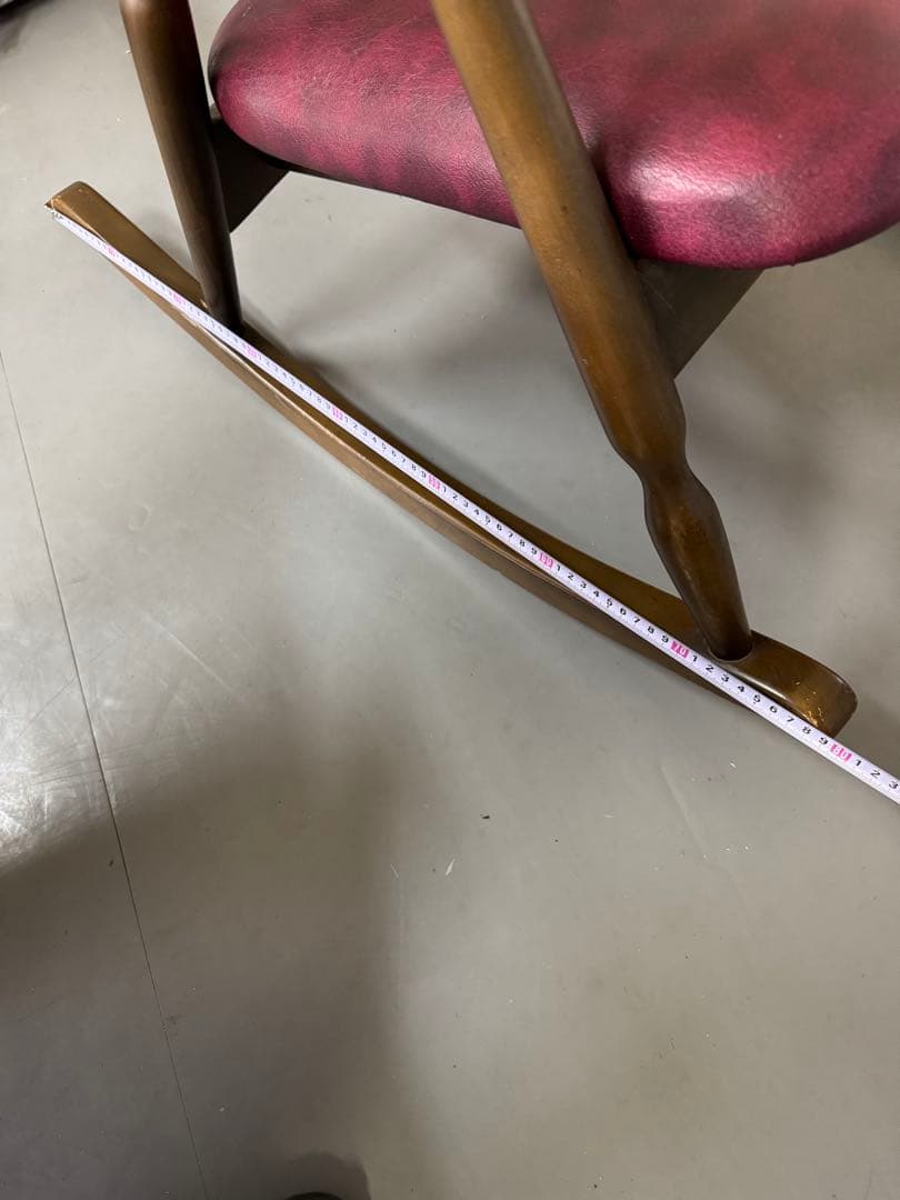 希少⭐️鳥取家具　ロッキングチェア　木製　アンティーク　ヴィンテージ　レトロ