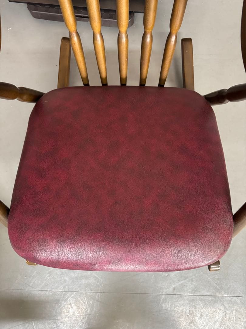 希少⭐️鳥取家具　ロッキングチェア　木製　アンティーク　ヴィンテージ　レトロ