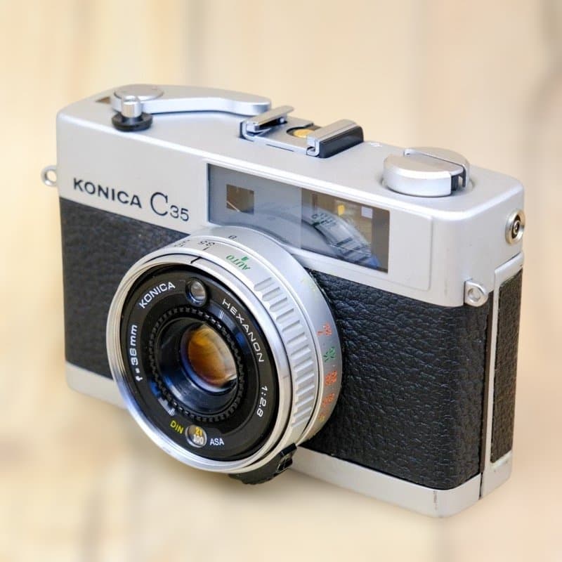 【整備品】KONICA C35 Flash matic コニカ　C35仕様美品