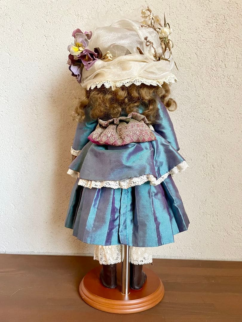 ビスクドール ブリュ リプロ ハンドメイド アンティーク ドレス フランス人形