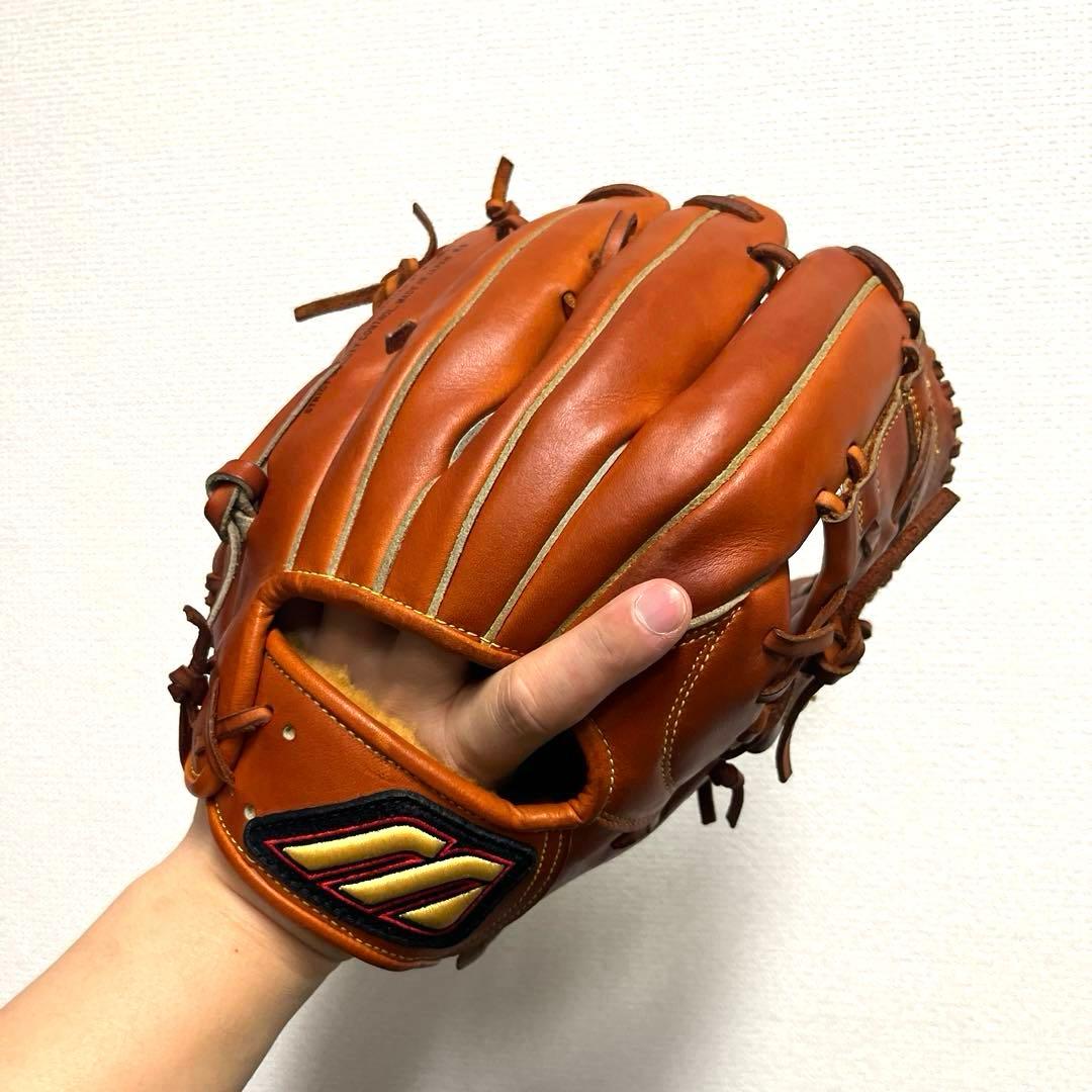 992 ミズノ ビクトリーステージ 仁志モデル 型抜群 硬式 内野手用グローブ