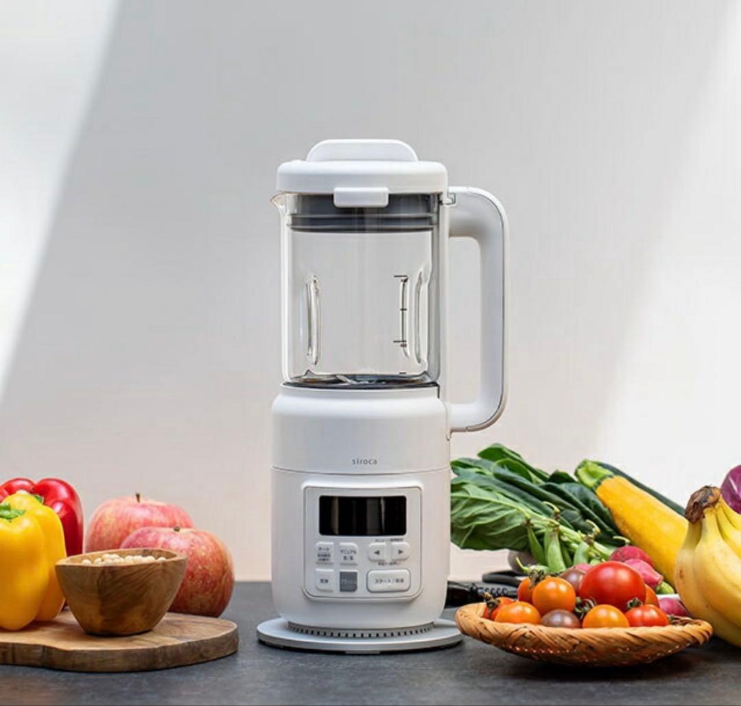 シロカ siroca ヒーター機能付きブレンダー SM-S151 取説 箱 付き
