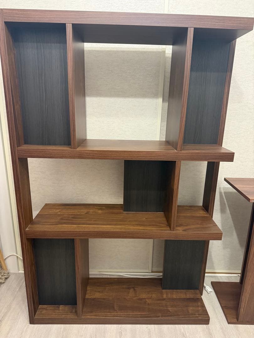 関家具 収納棚 シェルフ おしゃれ ハイタイプ ローナ ニッポネア