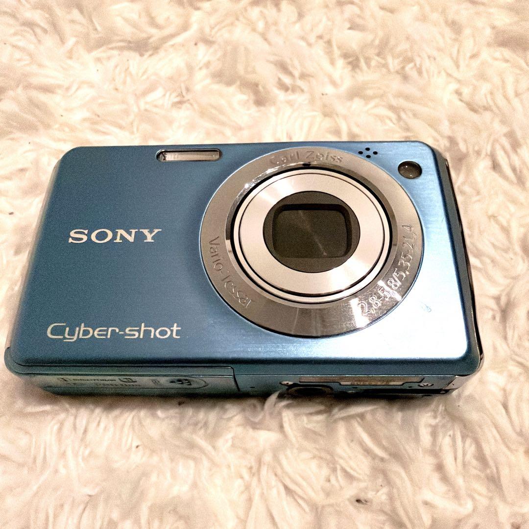 SONY 美品✨cyber shot dsc-w220 希少ブルー 85-10
