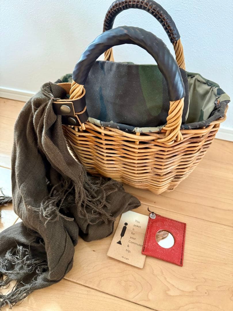 エバゴス ebagos カゴバッグ