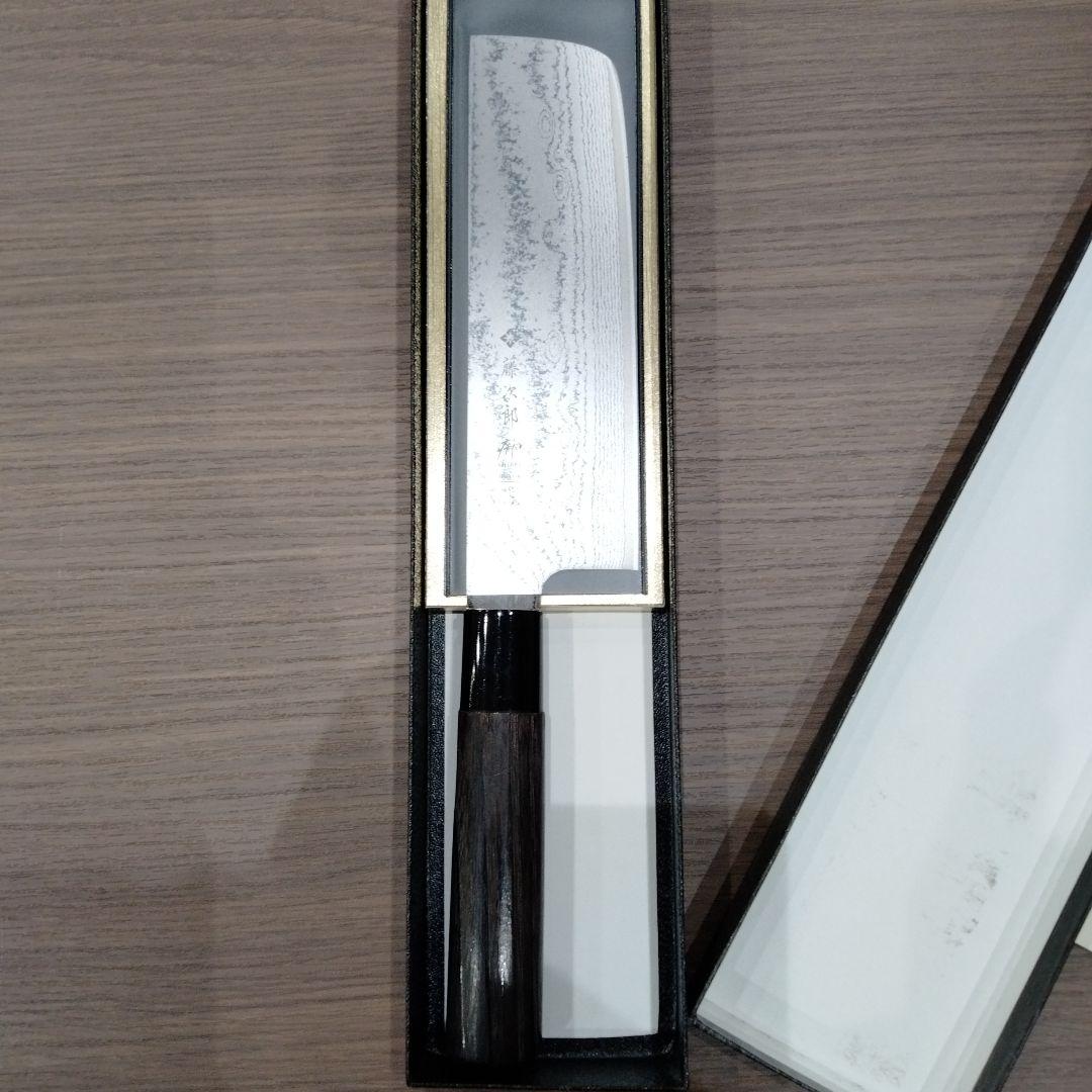 ✦藤次郎（TOJIRO）疾風BLACKシリーズ✦ 菜切包丁165mm新品未使用品