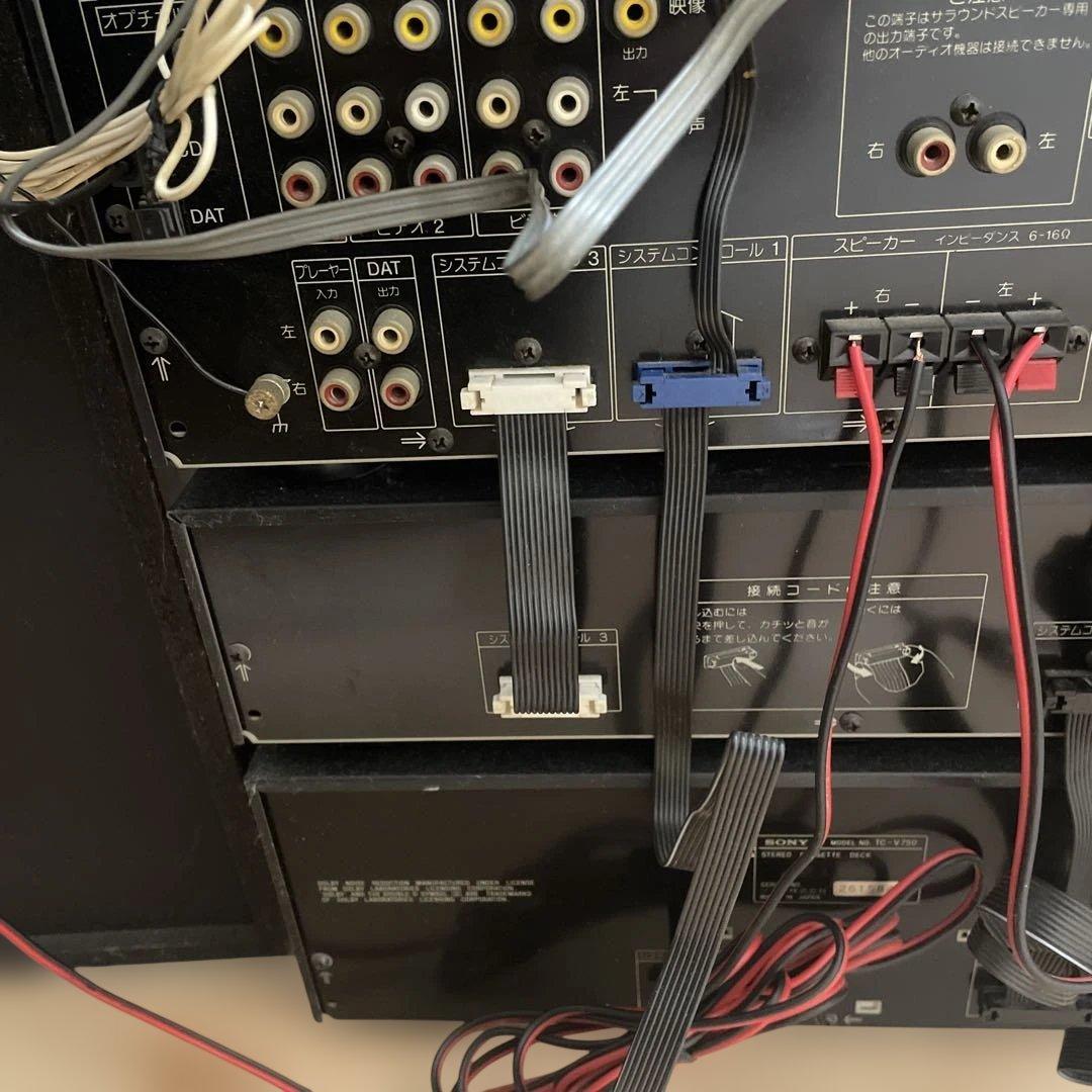 【直接取引手渡し限定】東京都豊島区　ジャンクSONY コンポ LBT-V750