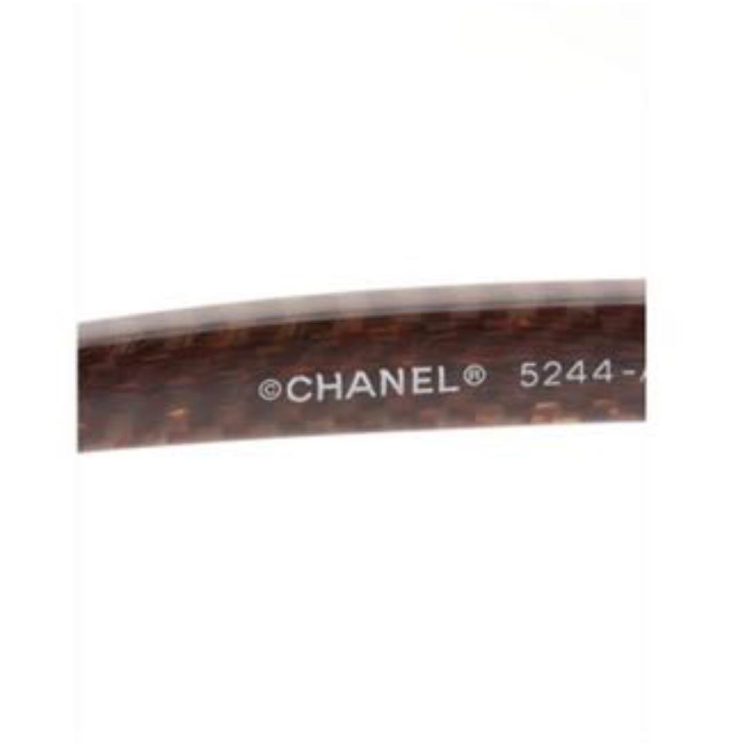 【CHANEL】ココマーク サングラス ブラウン 5244-A マトラッセ