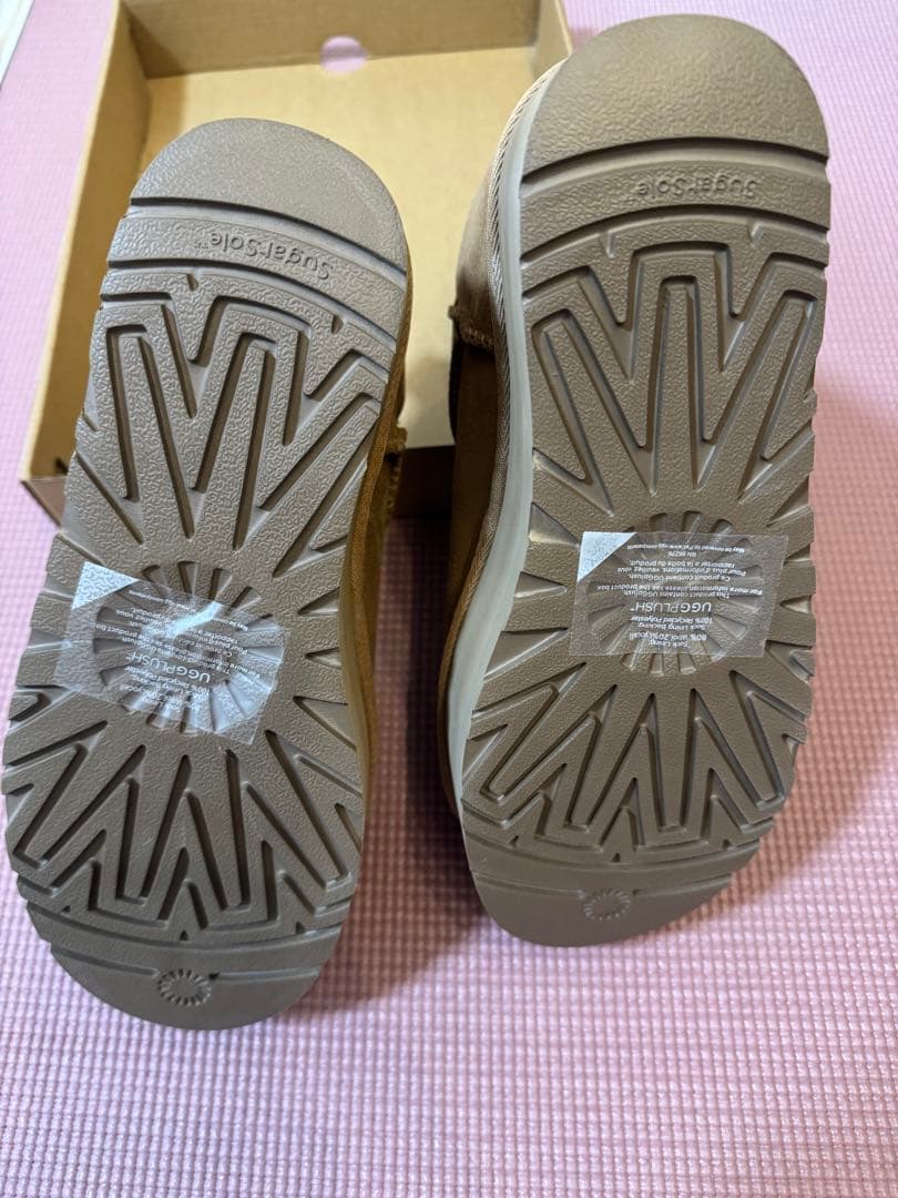 限定値下げ　UGG ウルトラミニプラットフォーム　7 チェスナット