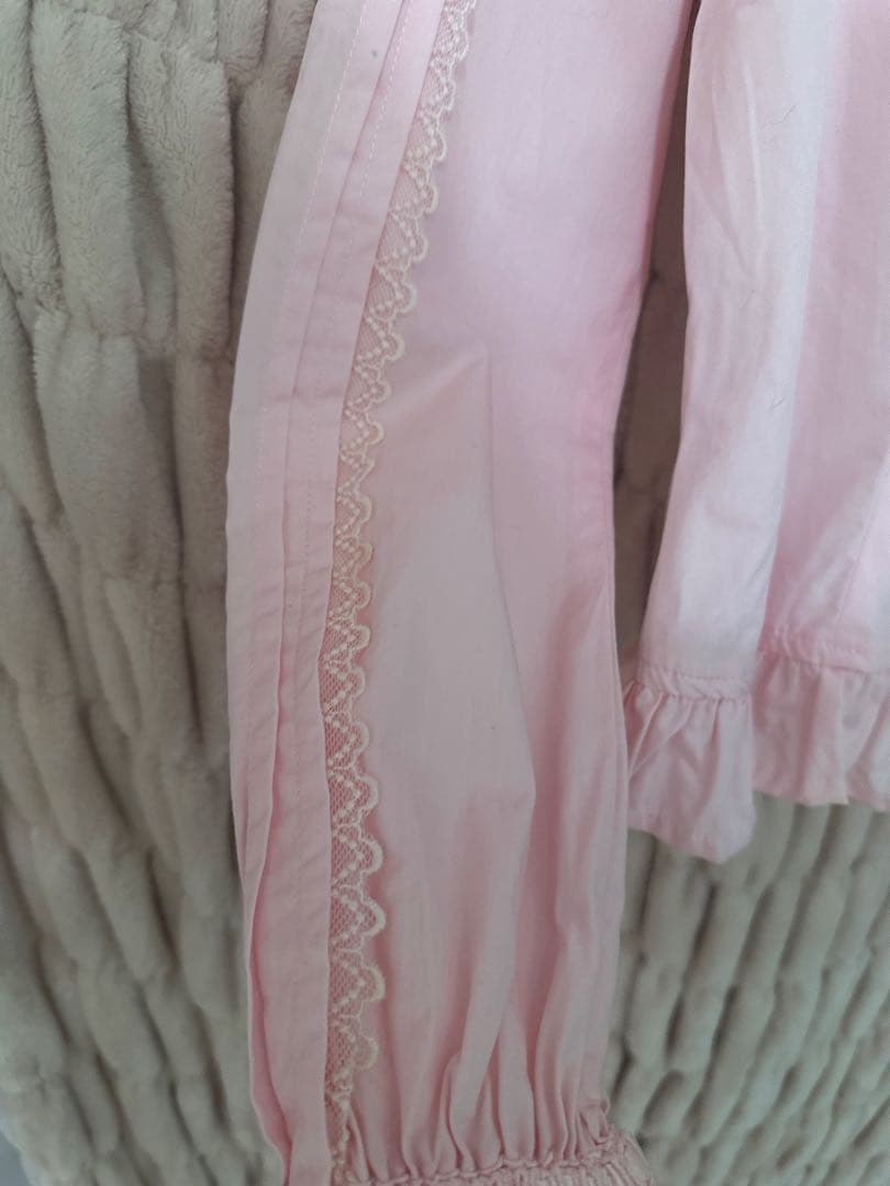 angelic pretty ブラウス ピンク 綿　タグ有